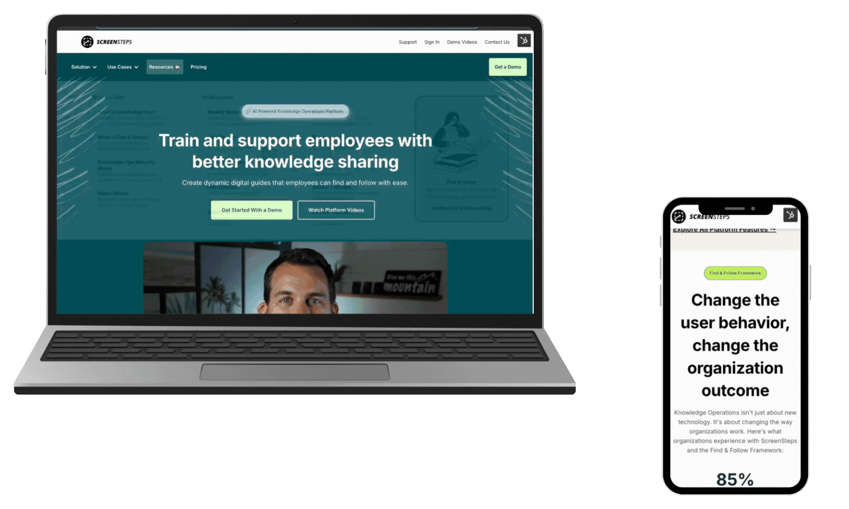 ScreenSteps Business Website